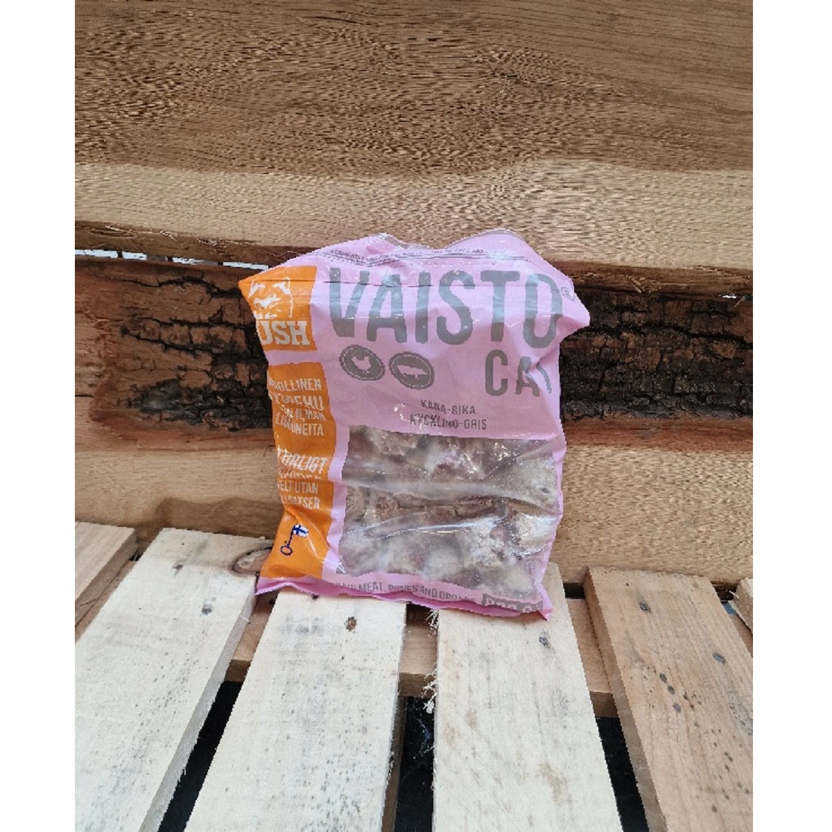 MUSH Vaisto kat Kylling Gris Pink 800 g
